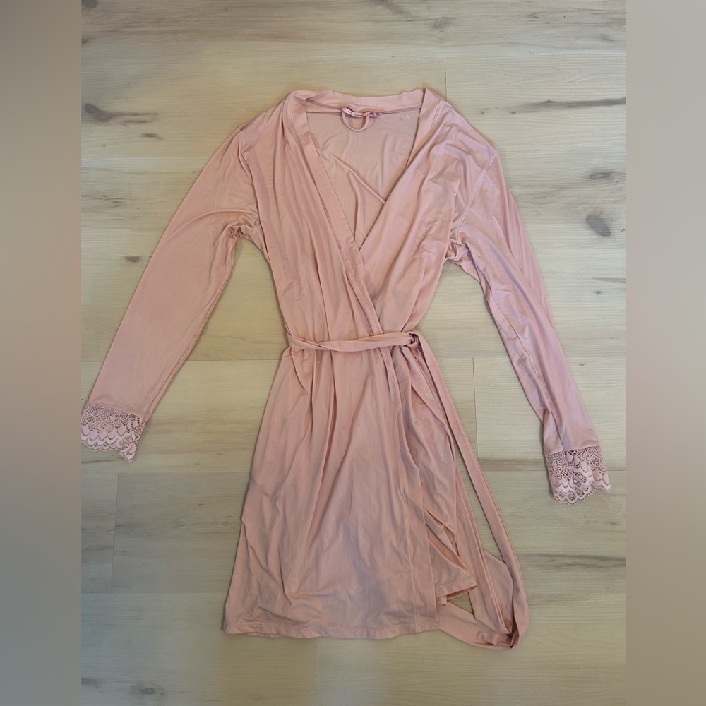 Pink La vie en rose robe. Size small/medium